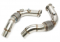 Preview: TA Technix downpipe without catalytic converter with flexpipe fits for BMW 5 series M5 type F10, 6 series M6 type F12/F13/F06 - engine code S63 B44