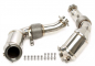 Preview: TA Technix downpipe without catalytic converter with flex pipe fits for BMW 5 series type F07,F10,F11, 6 series type F12,F13,F14, 7 series type F01,F02,F03, X5 type E70, X6 type E71 - engine code N63