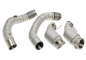 Preview: TA Technix downpipe with heat shield and catalytic converter suitable for X5 M type F95, X6 M type F96 model year 2020-2022 - engine code S63
