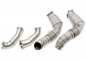 Preview: TA Technix downpipe with heat shield and catalytic converter fits forBMW 5er Serie M5 Typ F90, 8er Serie M8 Typ F91/F92/F93 - Motorcode S63M