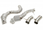 Preview: TA Technix downpipe with heat shield and catalytic converter suitable for Mercedes Benz S-Class AMG S63 W222 - engine code M177