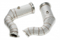 Preview: TA Technix Downpipe with catalytic converter + heat shield suitable for Porsche Cayenne Turbo Type 9YA