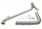 Preview: TA Technix Downpipe without catalytic converter fits for Porsche 718 Boxster/718 Cayman 2.0/2.5l Type 982