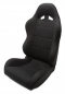 Preview: TA Technix sport seat - black, perforated, adjustable, right side