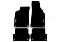 Preview: TA Technix Fußmatten Set mit Logo passend für Audi A4 Typ 8E, Seat Exeo Typ 3R