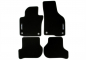 Preview: TA Technix Fußmatten Set mit Logo passend für Skoda Octavia 2 Typ 1Z