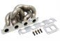 Preview: TA TechnixTurbo manifold/boost manifold stainless steel with T4 flange fits for Audi/Seat Skoda/VW engines (MQB) EA113 / EA888 with 2.0l TFSI/TSI with engines
