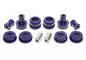 Preview: TA Technix PU-bushings kit 12-pieces / front axle with Ø 19mm rod / M3 eccentric / fits BMW 3 series E30