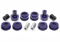 Preview: TA Technix PU-bushings kit 12 pieces / front axle with Ø 23mm rod / M3 eccentric / fits BMW 3 series E36 / Z3 Roadster/Coupe