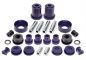 Preview: TA Technix PU-bushings kit 32-pieces / front axle+rear axle / front axle with Ø 23mm rod / rear axle with Ø 12mm rod / fits BMW 3 series E36 Compact