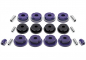 Preview: TA Technix Poly bushkit 20-pieces/ rear axle with Ø 15mm stabilizer/ fits for BMW 3er Series E46/ E46 Compact