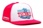 Preview: TA Technix Snapback pink/weiß