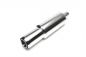 Preview: TA Technix stainless steel sport rear silencer universal 115 / 80mm round / flanged / sharp