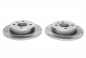 Preview: TA Technix Sport Brake Disc Set Rear Axle suitable for Opel Astra F/G/H/J / Meriva