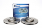 Preview: TA Technix sport brake disc set front axle suitable for Ford Galaxy / Seat Alhambra / VW Sharan / T4