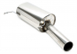 Preview: TA Technix rear silencer 1x90mm round/sharp from stainless steel system EVOG1A-xx