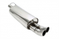 Preview: TA Technix rear silencer 2x76mm DTM from stainless steel system EVOG4A-xx