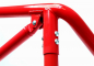 Preview: TA Technix Überrollbügel rot mit Logo passend für VW Golf I Typ 17