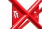 Preview: TA Technix Überrollbügel rot mit Logo passend für VW Golf III Typ 1H_