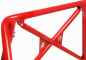Preview: TA Technix Überrollbügel rot mit Logo passend für VW Golf V Typ 1K