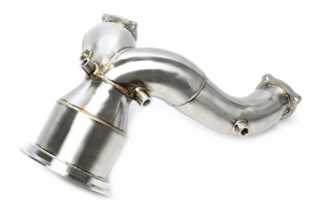 TA Technix downpipe with catalytic converter fits for Audi A4-S4, A5-S5 type W8-B9