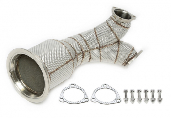 TA Technix downpipe with heat shield and catalytic converter fits for Audi SQ5 3.0l TFSI V6 Turbo type FY_
