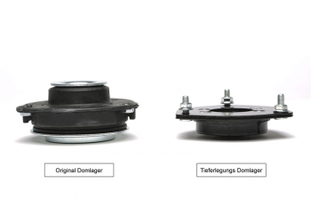 TA Technix Tieferlegungs - Domlager Set / Vorderachse-10mm / Airride / Luftfahrwerk +Gewindefahrwerk / passend für Audi / Seat/ Skoda / VW Golf VII Plattform