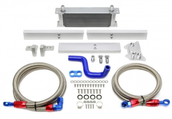 TA Technix 13-rib aluminium oil cooler kit fits VW Golf VII