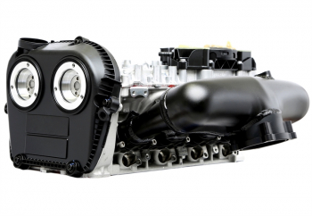 TA Technix Ansaugbrücke schwarz passend für VW MQB Plattform EA888 Gen.3 1.8+2.0l Motoren