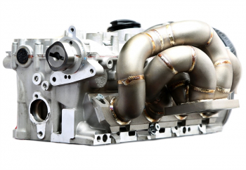 TA TechnixTurbo manifold/boost manifold stainless steel with T4 flange fits for Audi/Seat Skoda/VW engines (MQB) EA113 / EA888 with 2.0l TFSI/TSI with engines