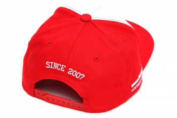 TA Technix Snapback rot/weiß