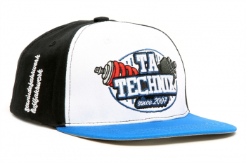 TA Technix Snapback cap black/white