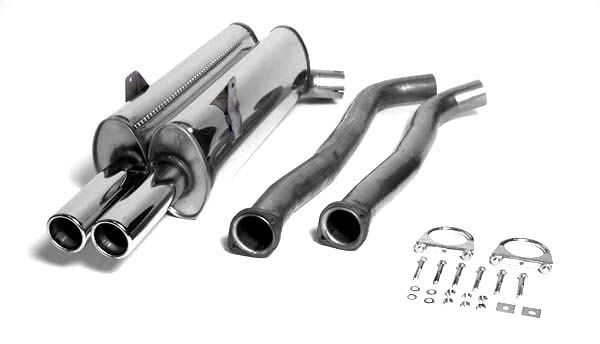 TA Technix stainless steel catback 2x70mm fits for BMW M3 E36 limo./coupe/cabrio