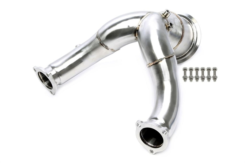 TA Technix downpipe with catalytic converter fits for Audi A4-S4, A5-S5 type W8-B9