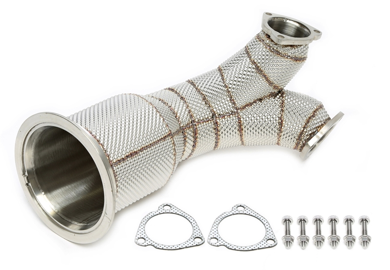 TA Technix downpipe with heat shield and without catalytic converter fits for Audi SQ5 3.0l TFSI V6 Turbo type FY_