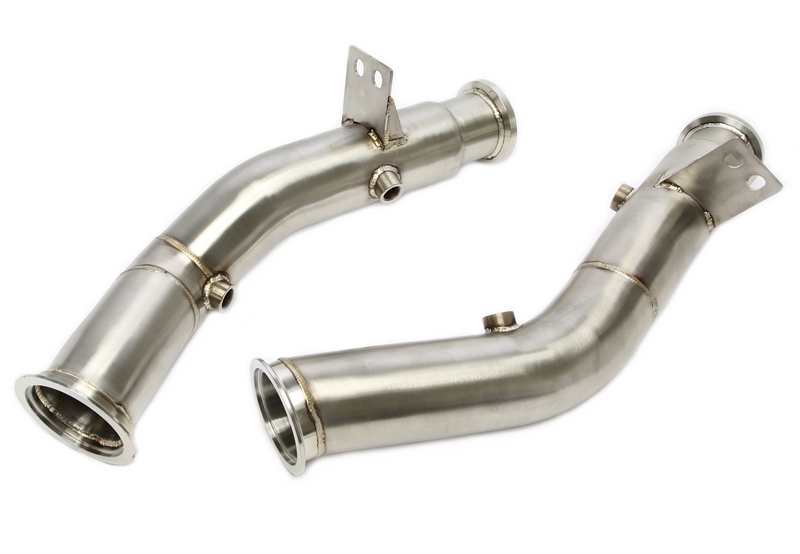 TA Technix downpipe suitable for Mercedes Benz C-Class W205, C205, S205, A205 C43 AMG+C400 - M276 engines
