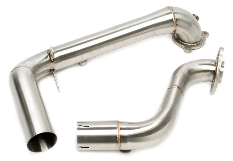 TA Technix downpipe without catalytic converter suitable for Mercedes Benz A-Class AMG A35-GPF models W177 - engine code M260