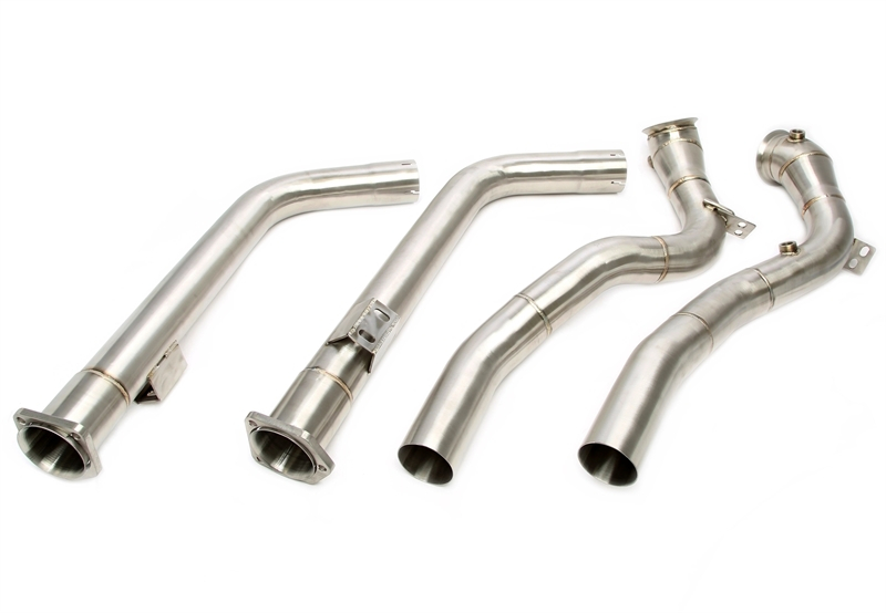 TA Technix downpipe without catalytic converter fits Mercedes Benz G Class G500 W463 - engine code M176