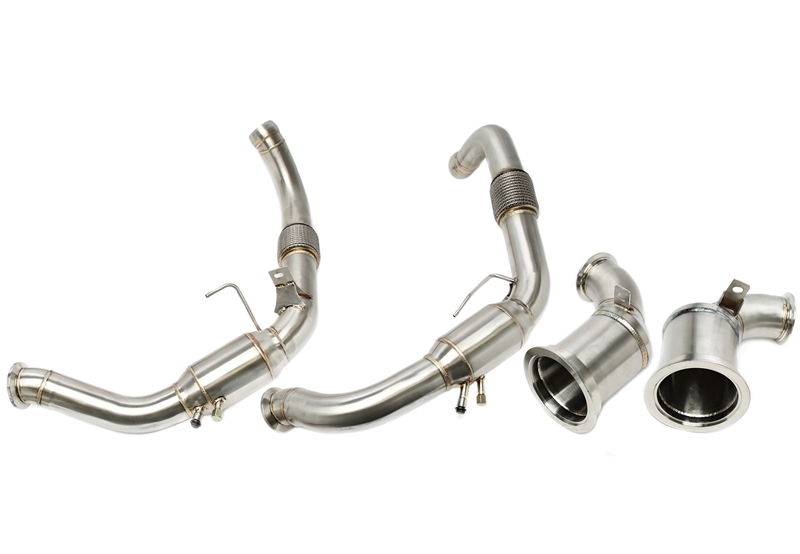 TA Technix downpipe + tailpipe all without catalytic converter fits for Porsche Panamera 4/4S 2.9T mit OPF/GPF Typ 971