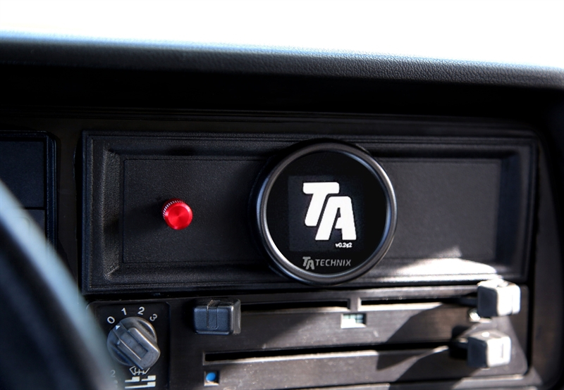 TA Technix Display Airmanagement Halter für Radioschacht / Aschenbecher passend für VW Golf I