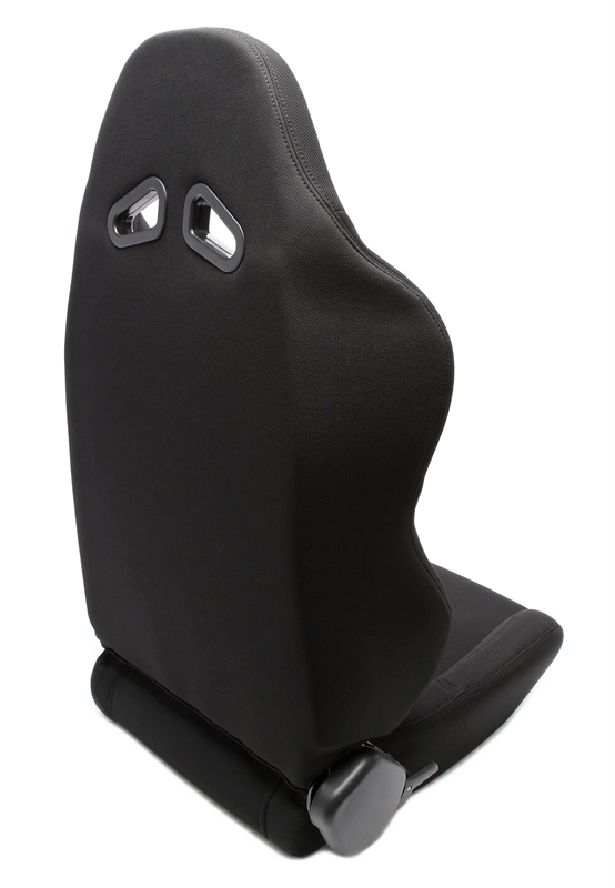TA Technix sport seat - black, perforated, adjustable, right side