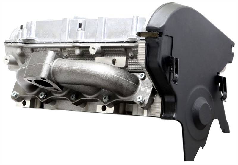 TA Technix Guss Turbokrümmer quer verbaut mit K03/K04 Flansch für 1.8T-20V Motoren Audi/Seat/Skoda/VW