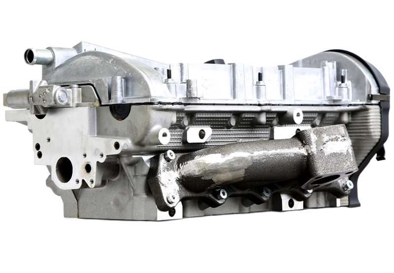 TA Technix cast turbo manifold longitudinally installed with K03/K04 flange for 1.8T engines Audi/VW