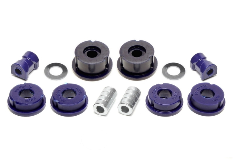 TA Technix PU-bushings kit 12 pieces / front axle with Ø 19mm rod / fits BMW 3 series E30