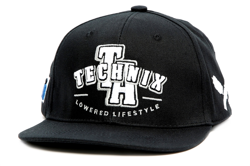 TA Technix Snapback cap black