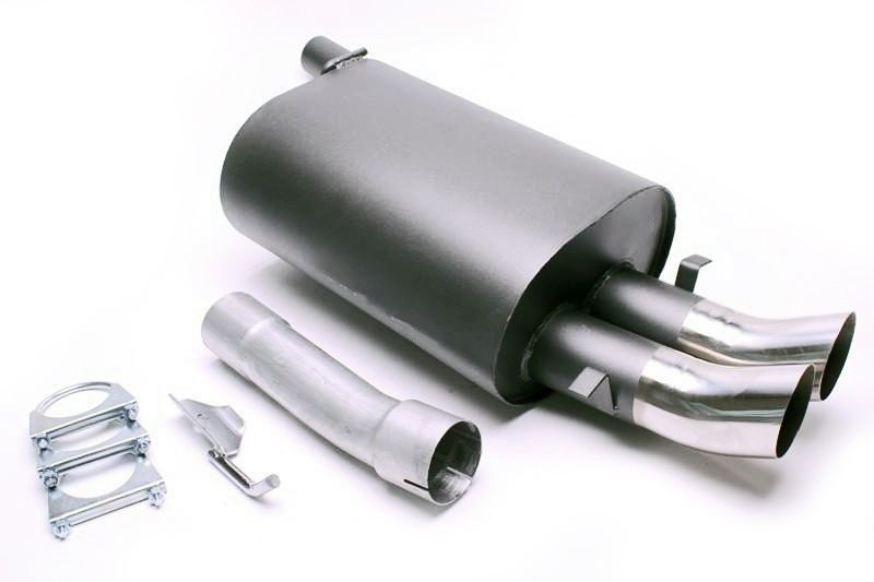 TA Technix sport rear silencer 2x76mm DTM suitable for BMW 5 Series Touring, Type E39