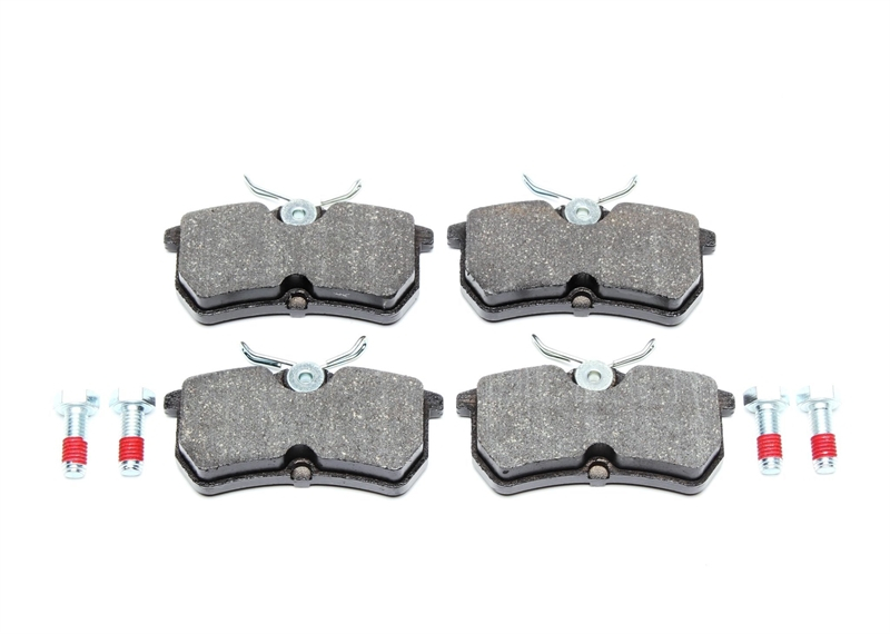 Bosch brake pad set for disc brakes rear axle suitable for Ford Fiesta/Focus/Scorpio/Sierra