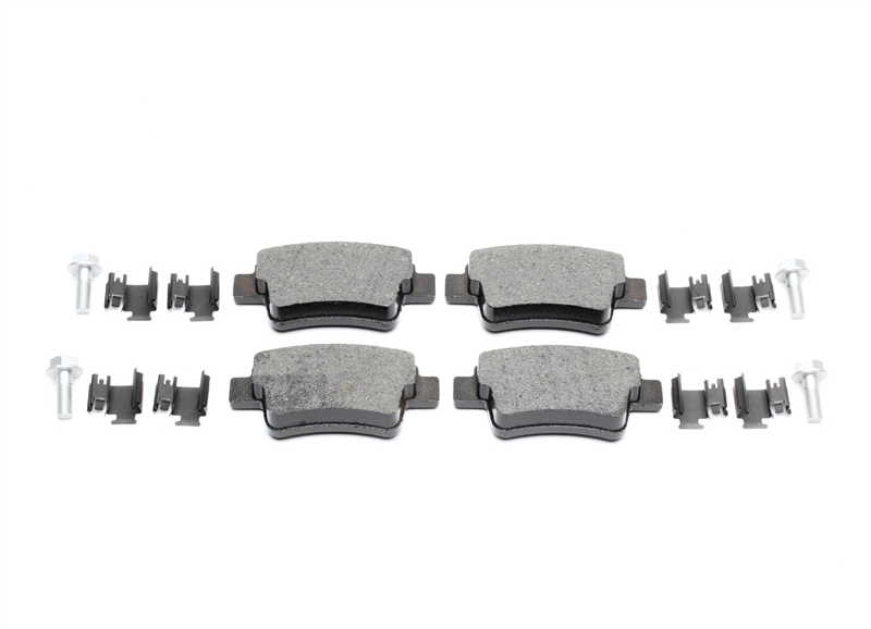 Bosch brake pad set for disc brakes rear axle suitable for Fiat Punto/Grande Punto (199)