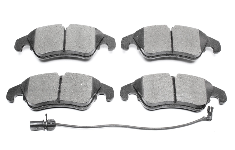 Bosch brake pad set for disc brakes front axle suitable for Audi A4,A5 (B8), Q5 (8R)