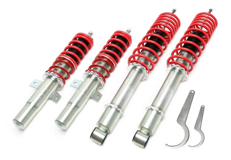TA Technix Coilover Suspension - Deep Version all with rear axle = eye mounting fits Ford Fiesta IV, Ka, Puma / Mazda 121
